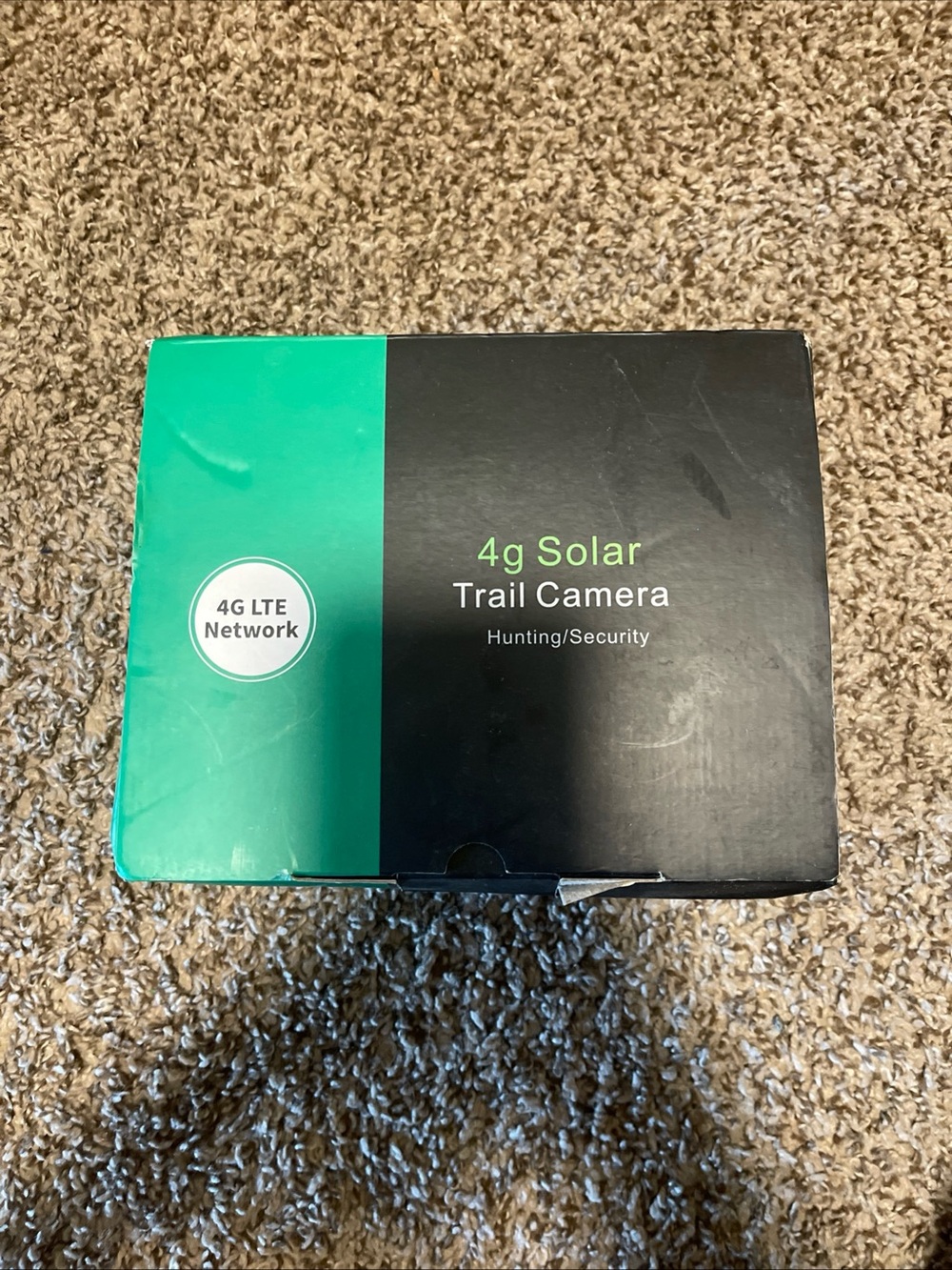 4G Solar Trail Camera - Black/Green - Hunting & Security